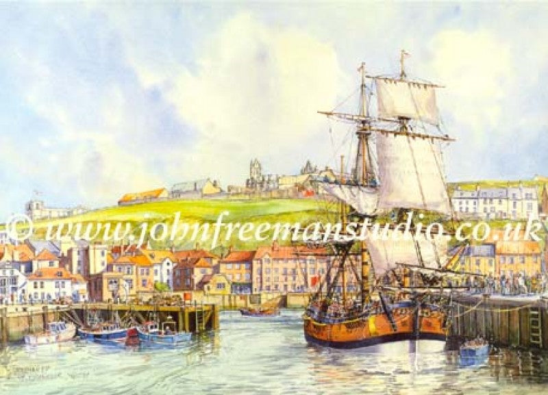 "At Berth" HM Endeavour