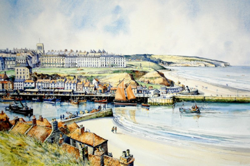 Whitby Harbour 20x14