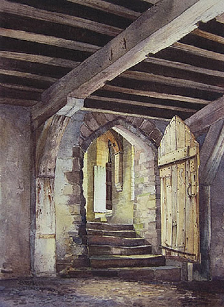 Stokesay Castle, Shropshire 10x14