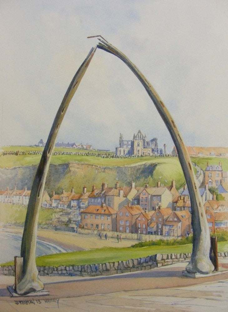 The Whalebones, Whitby 17x12