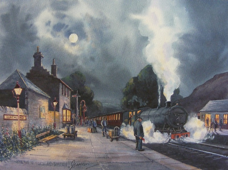 Night Train, Goathland 14x10
