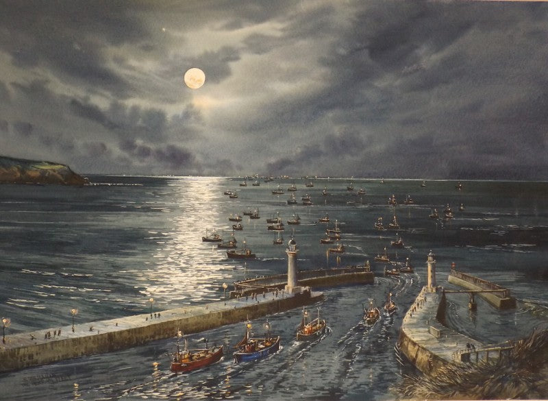 The Herring Feet, Whitby 14x10