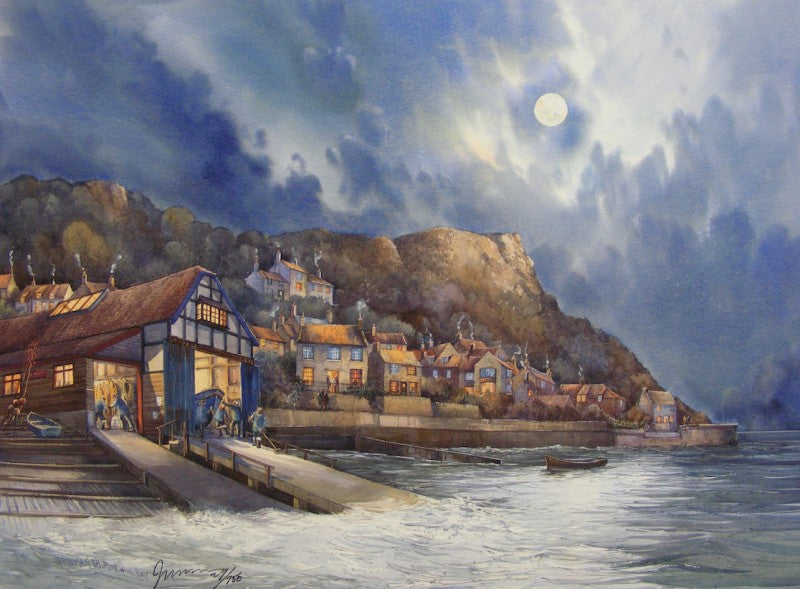 Runswick Bay Nocturne 14x10