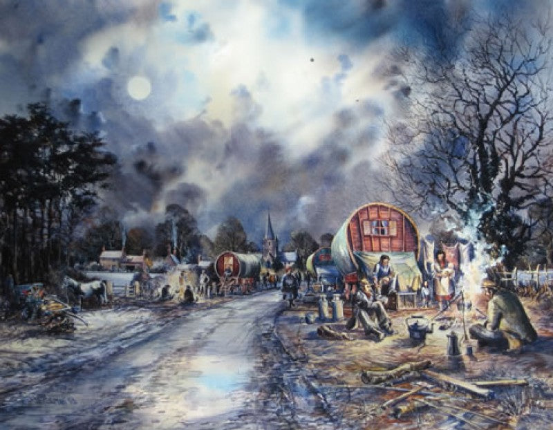 Evening Camp 20x15