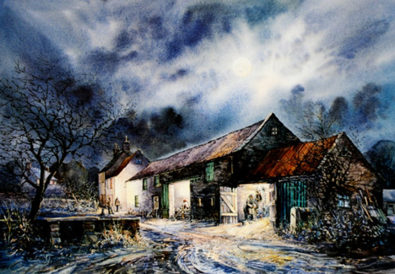 Day's End  Manor Farm 17x13