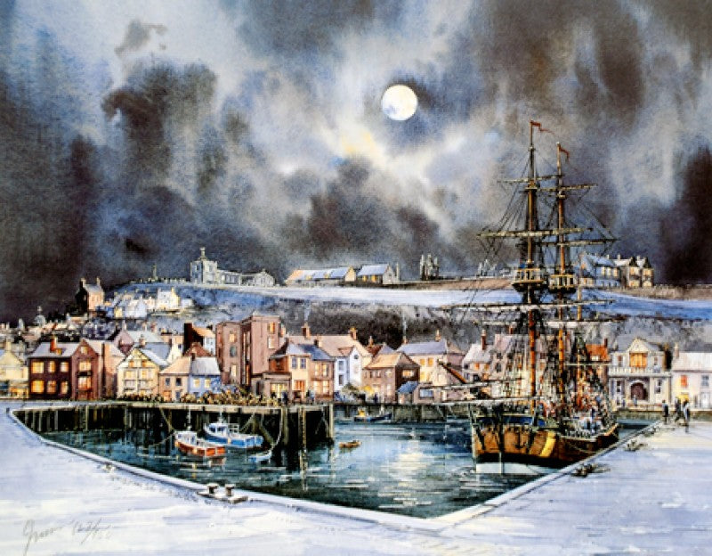 Moonlight Quay 14x10